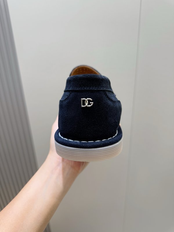 Dolce&Gabbana 스웨이드 모카신 001-280200