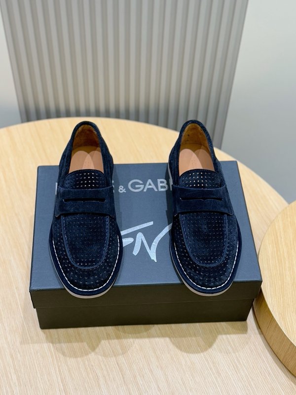 Dolce&Gabbana 스웨이드 모카신 001-280200