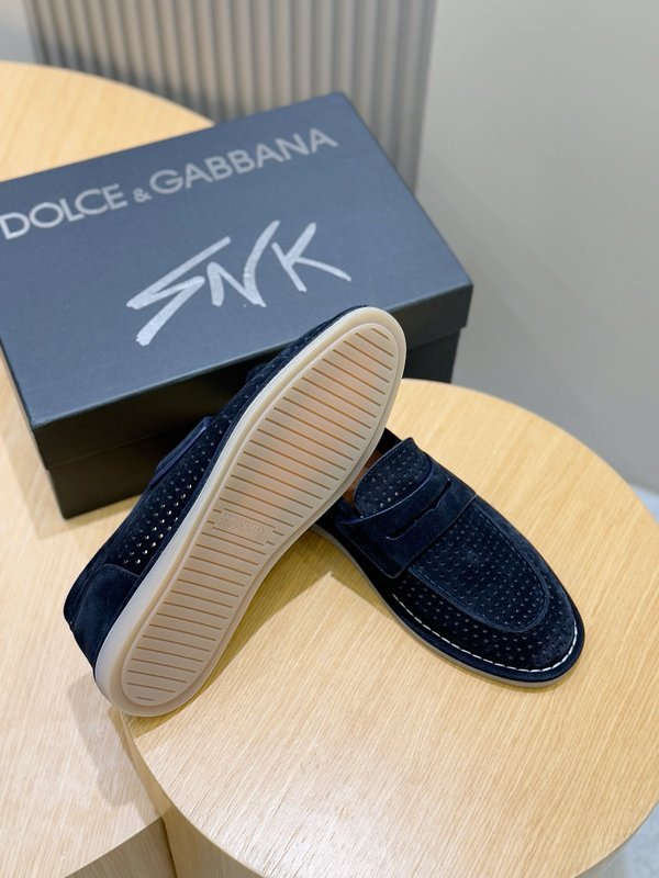 Dolce&Gabbana 스웨이드 모카신 001-280200