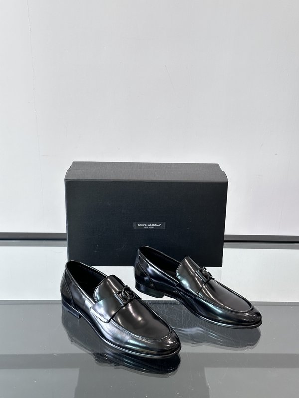 D&G 남성 정장 캐주얼 가죽 신발 001-280209