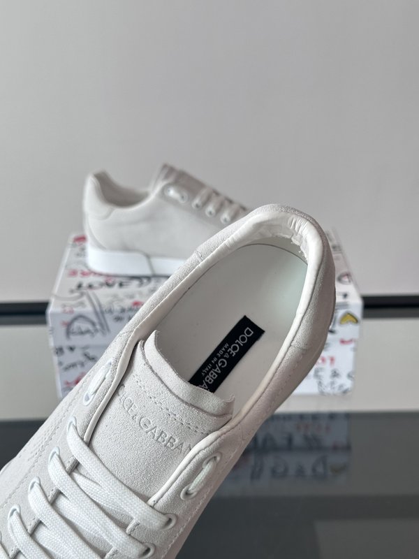 D&G 남성 레이스업 가죽 스니커즈 001-280217