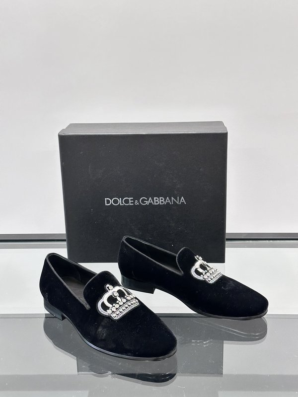 D&G 고급 남성 정장 구두 001-280221