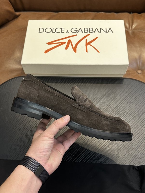 Dolce&Gabbana 클래식 두꺼운 밑창 로퍼 001-280222