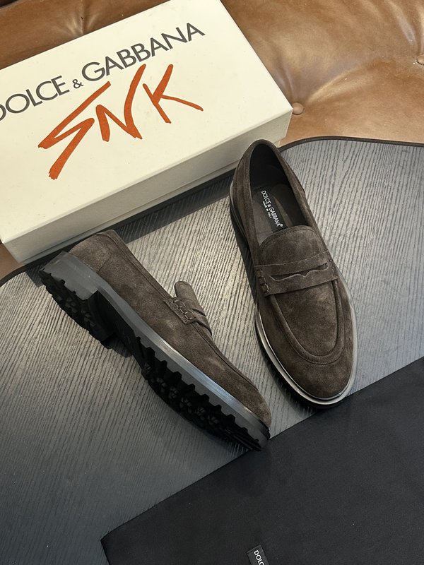 Dolce&Gabbana 클래식 두꺼운 밑창 로퍼 001-280222