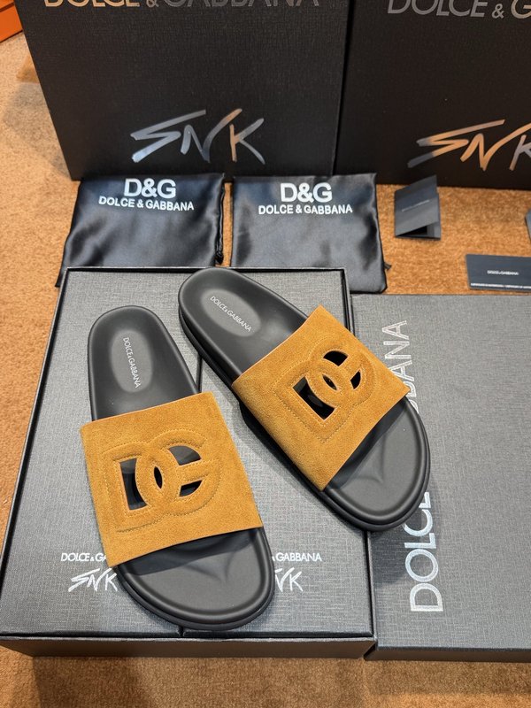 D&G 소가죽 남성 슬리퍼 001-280234