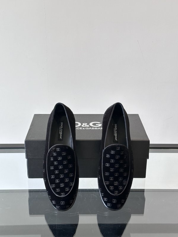 D&G 남성 정장 캐주얼 가죽 신발 001-280256