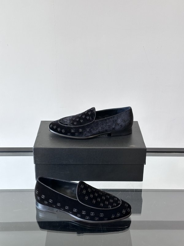 D&G 남성 정장 캐주얼 가죽 신발 001-280256