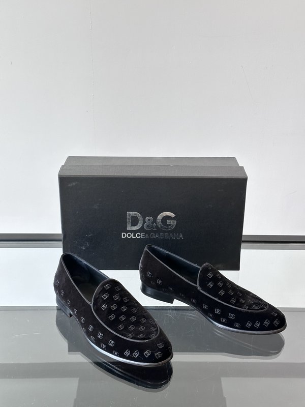 D&G 남성 정장 캐주얼 가죽 신발 001-280256