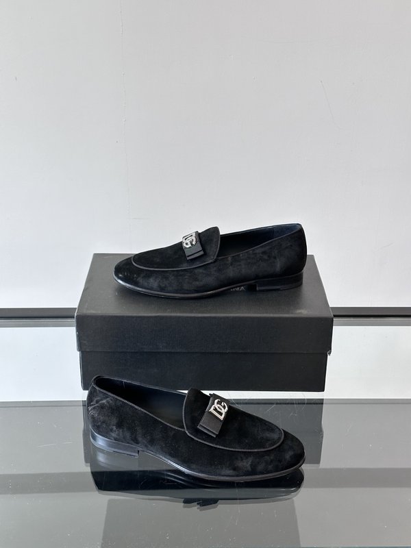 D&G 남성 정장 캐주얼 가죽 구두 001-280257