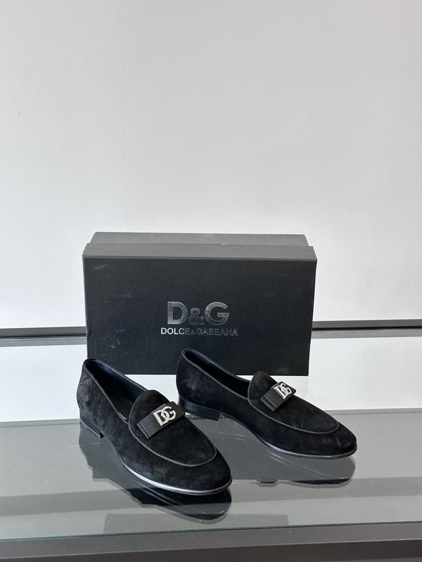 D&G 남성 정장 캐주얼 가죽 구두 001-280257