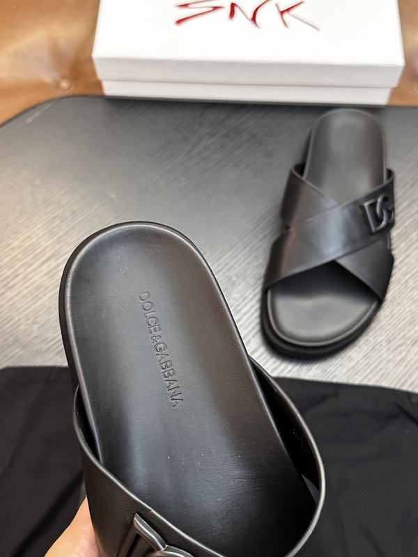 D&G 남성용 소가죽 슬리퍼 001-280288