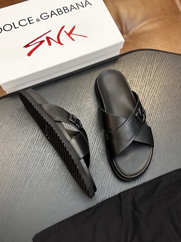 D&G 남성용 소가죽 슬리퍼 001-280288