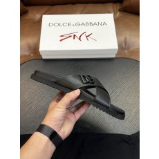 D&G 남성용 소가죽 슬리퍼 001-280288