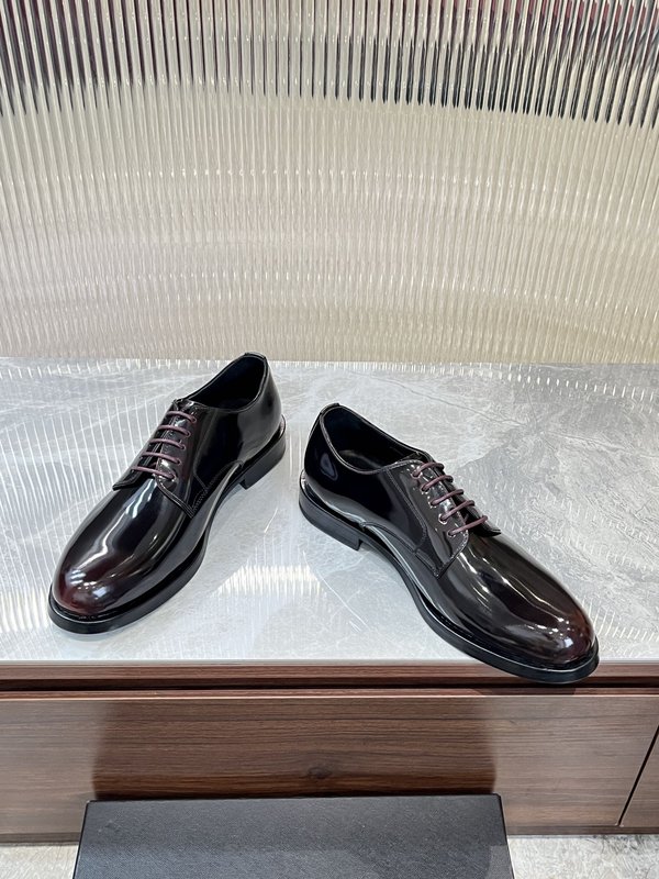 D&G 두체비나 광택 가죽 비즈니스 캐주얼 로퍼 001-280296