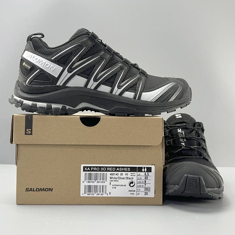 살로몬 XA PRO 3D 남녀공용 트레일 러닝화 블랙실 001-280366