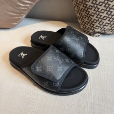 LV 버거 슬리퍼 블랙 001-280493