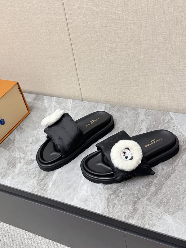 LV 데님 슬리퍼 001-280526