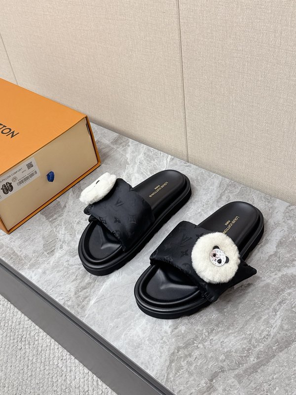 LV 데님 슬리퍼 001-280526