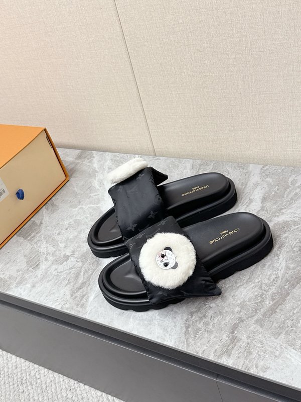 LV 데님 슬리퍼 001-280526