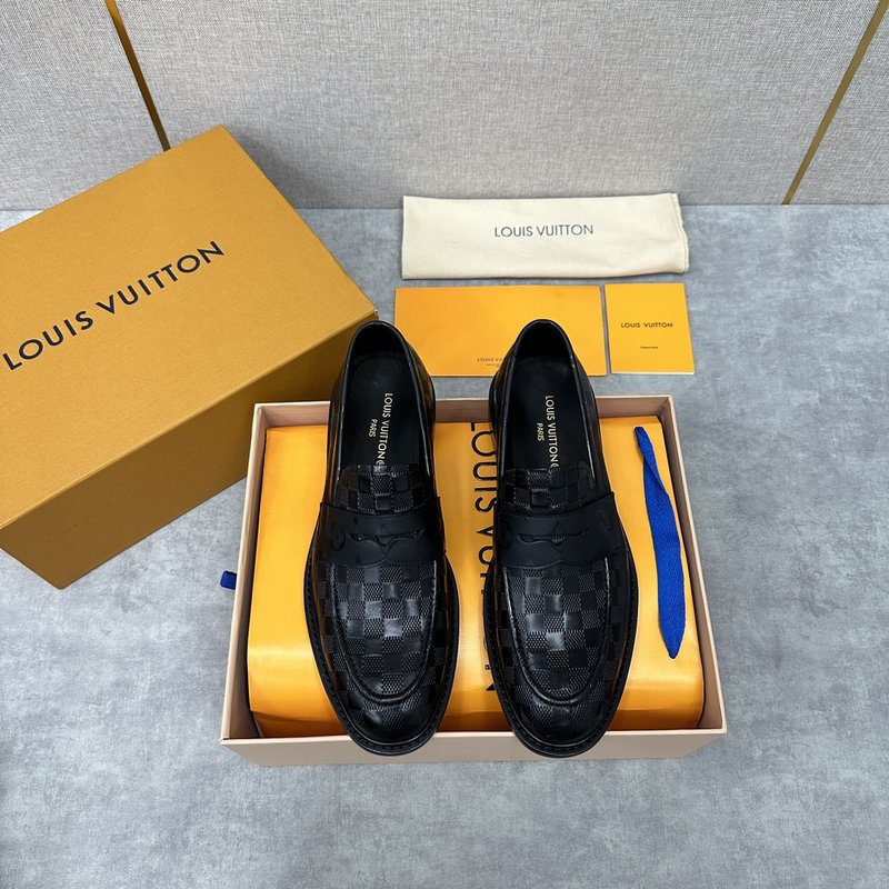LV 로퍼 수입 오픈에지 광택 가죽 001-280566