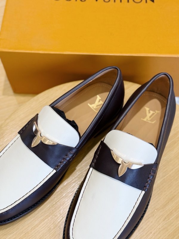 LV 수제 로퍼 천연가죽 밑창 001-280582