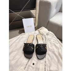 디올 발레 시리즈 전수 격자무늬 리본 진주 여성 신발 001-281087