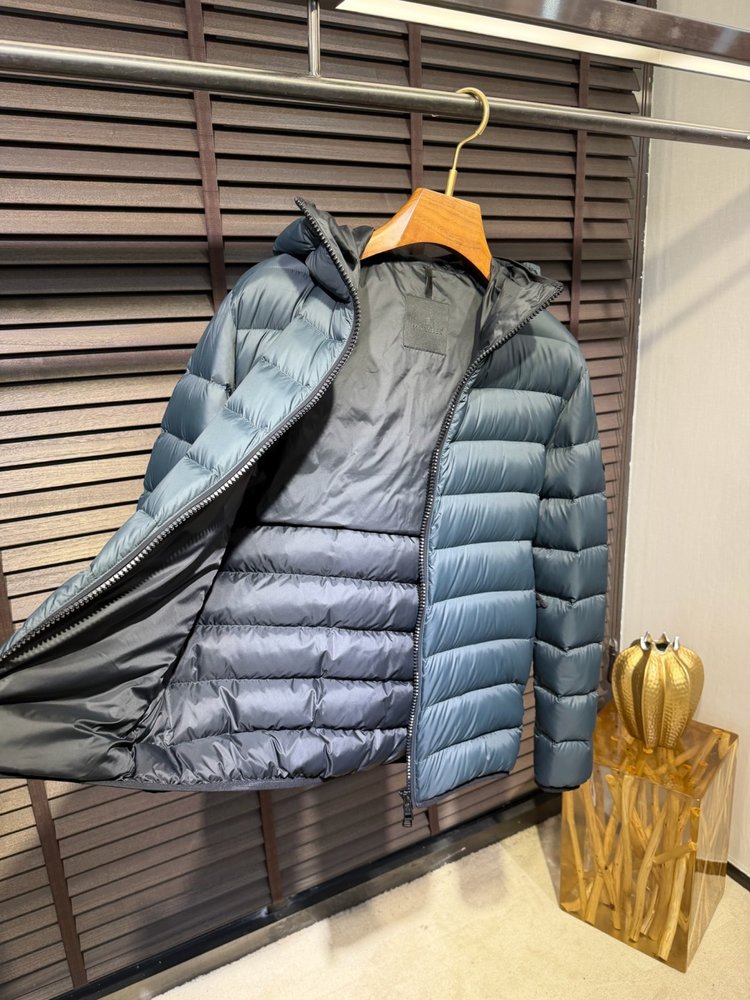 몽클레어 다운 자켓 블루 그레이 001-281188