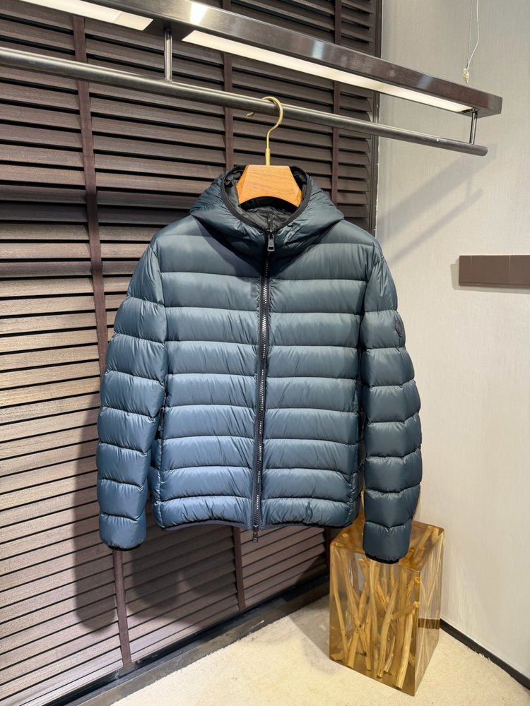 몽클레어 다운 자켓 블루 그레이 001-281188