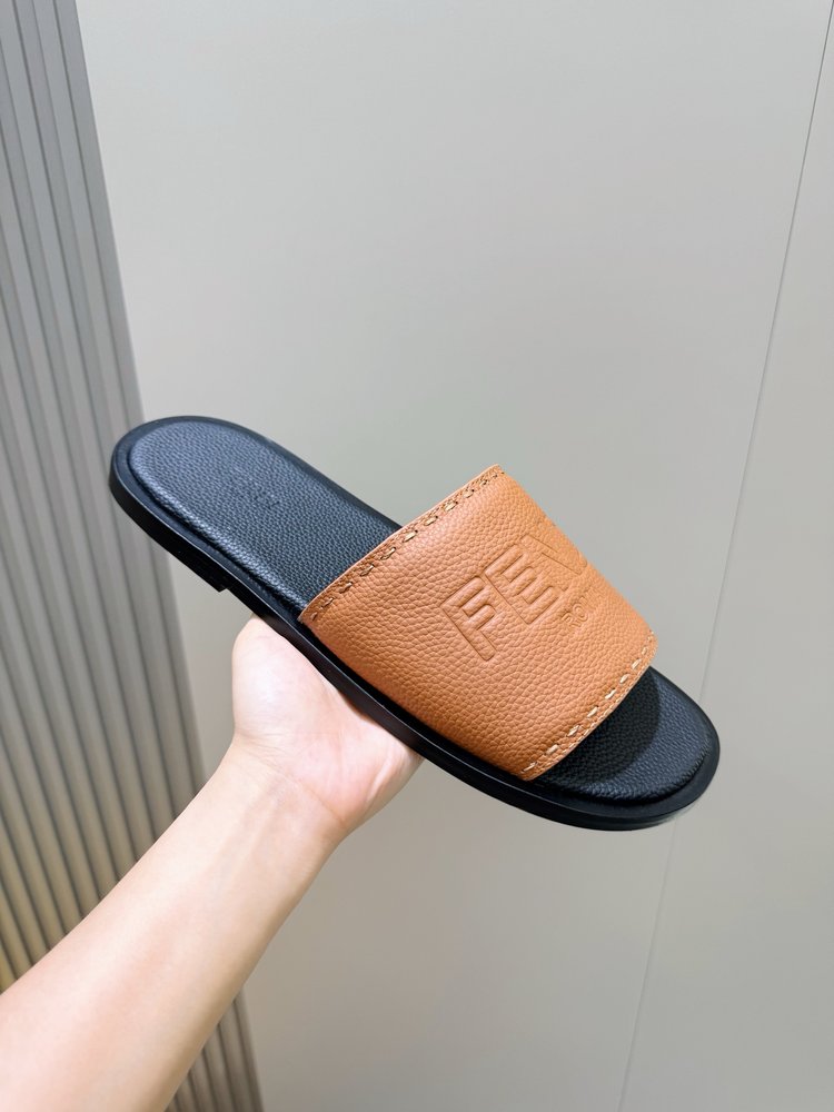 펜디 비치 진피 대바닥 슬리퍼 001-281231