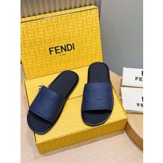 FENDI 펜디 비치 가죽 밑창 슬리퍼 001-281243