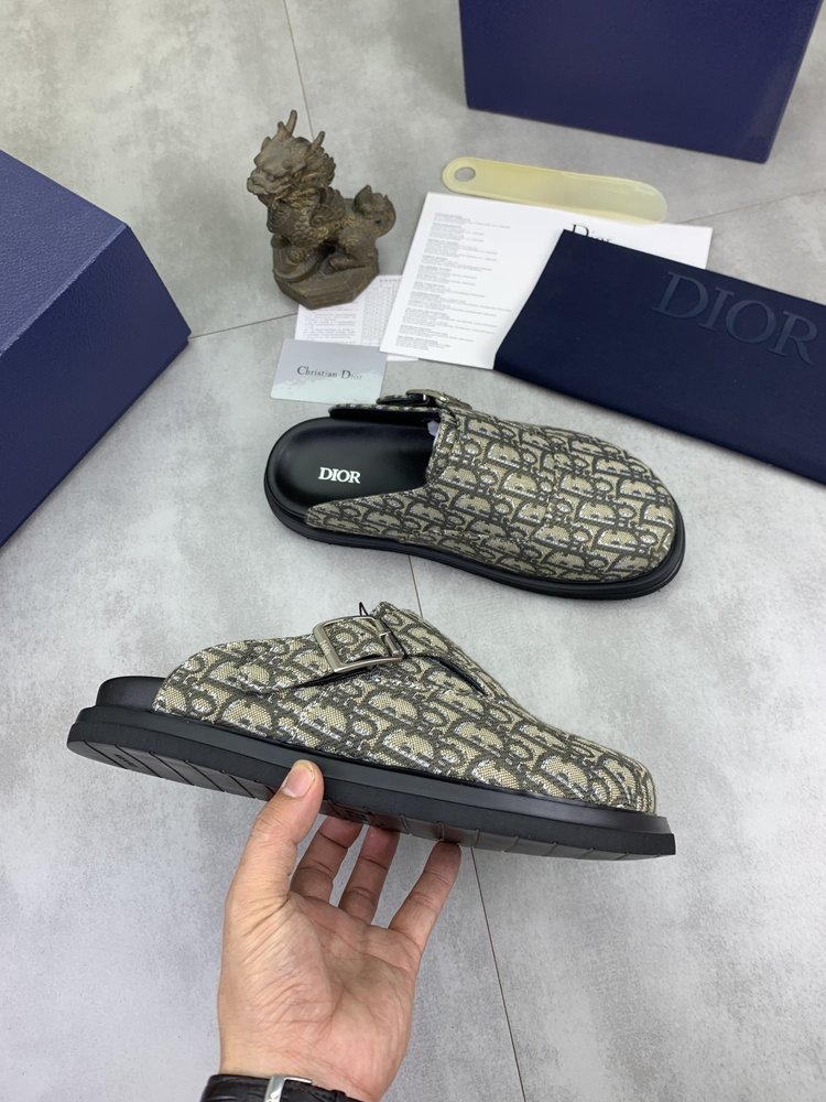 디올 남성 버켄 레저 슬리퍼 001-281308