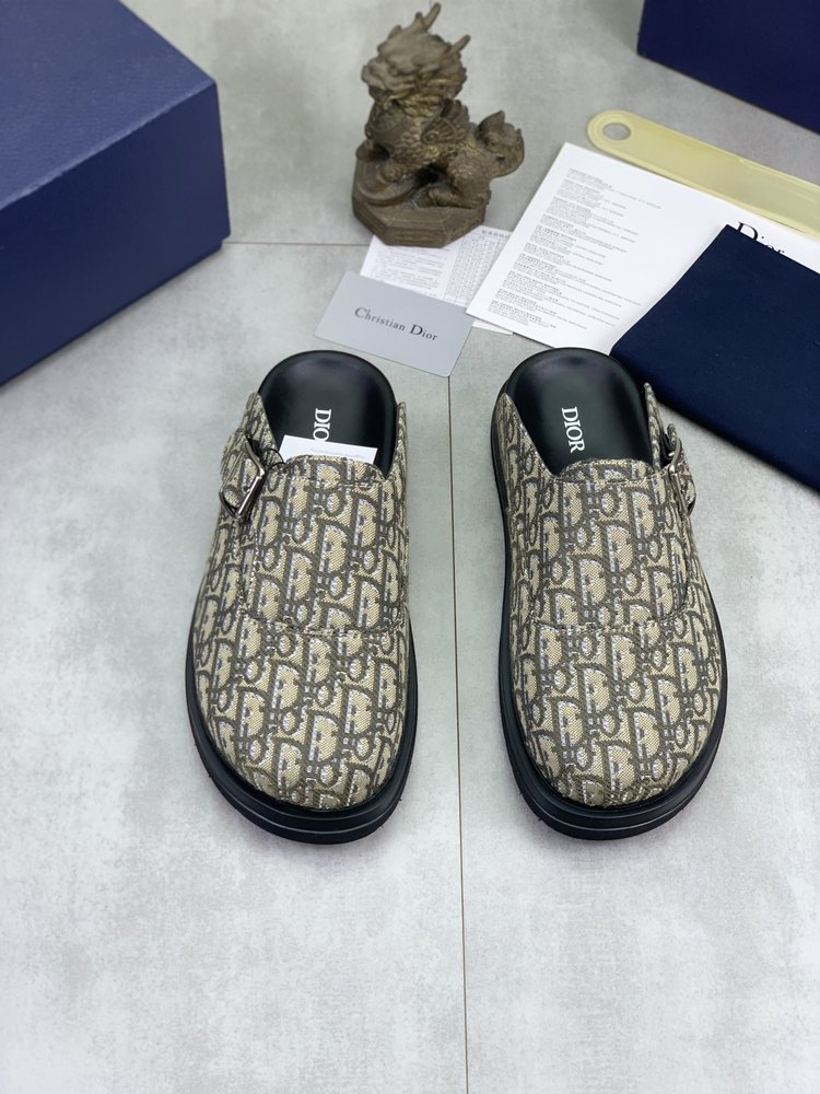 디올 남성 버켄 레저 슬리퍼 001-281308