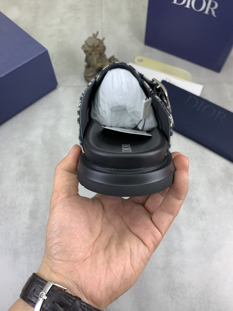 디올 남성 버켄 스타일 슬리퍼 001-281310