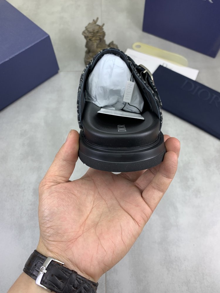 디올 남성 버켄 레저 반슬리퍼 001-281309