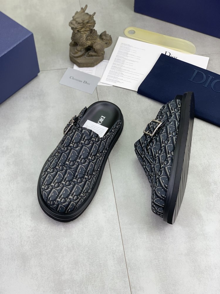 디올 남성 버켄 레저 반슬리퍼 001-281309