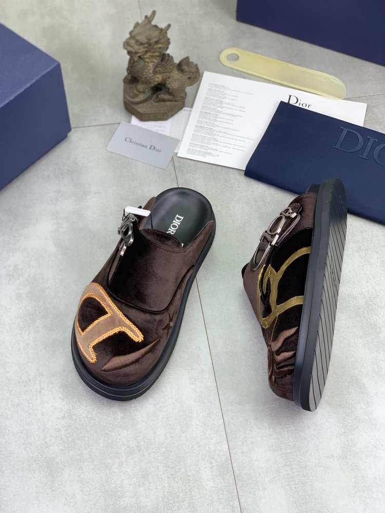 디올 남성 버켄 레저 반슬리퍼 001-281312