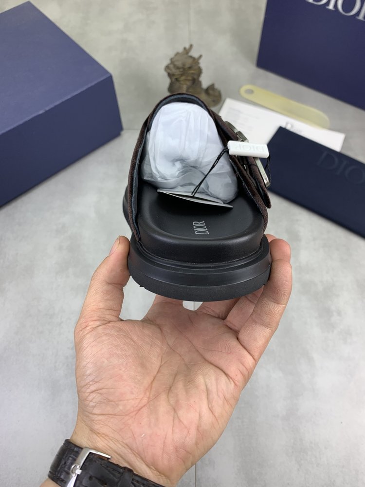 디올 남성 버켄 레저 반슬리퍼 001-281312