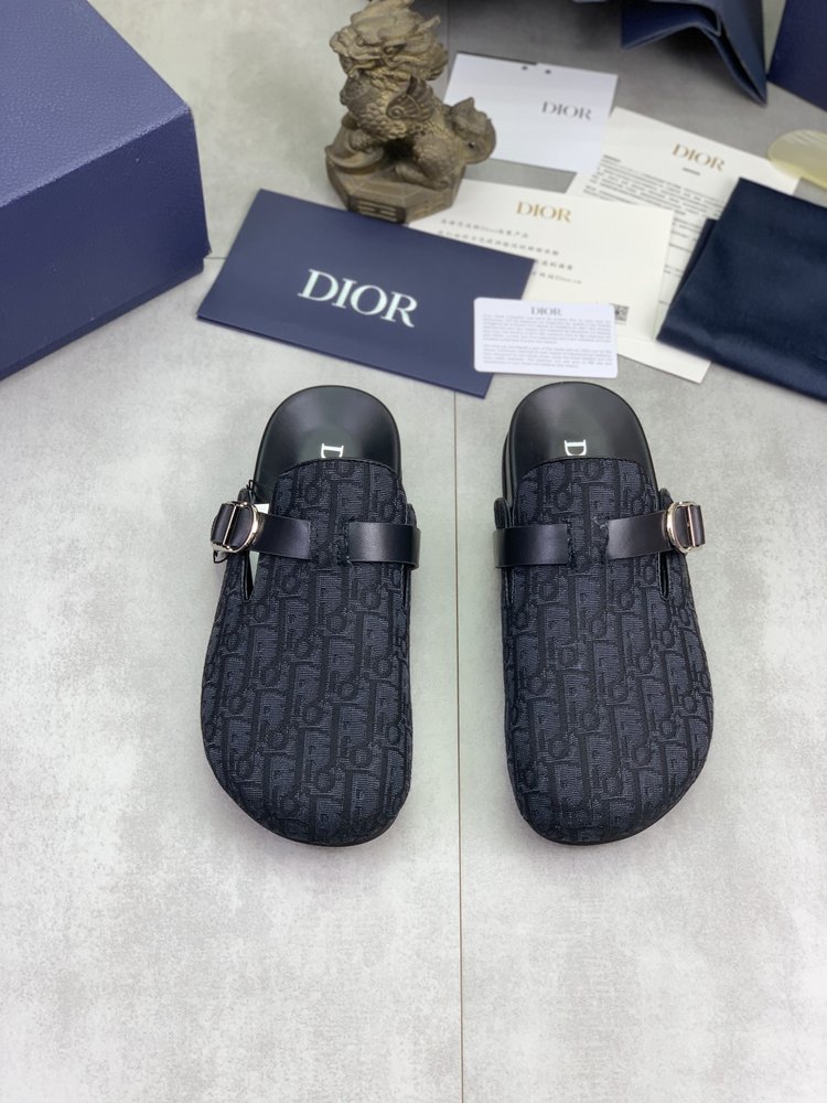 디올 남성 버켄 레저 반슬리퍼 001-281338