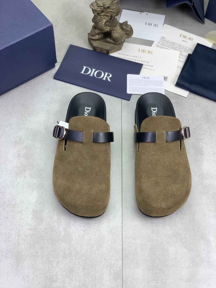 디올 남성 버켄 레저 슬리퍼 001-281341