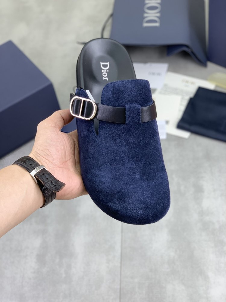 디올 남성 버켄 스타일 반슬리퍼 001-281342