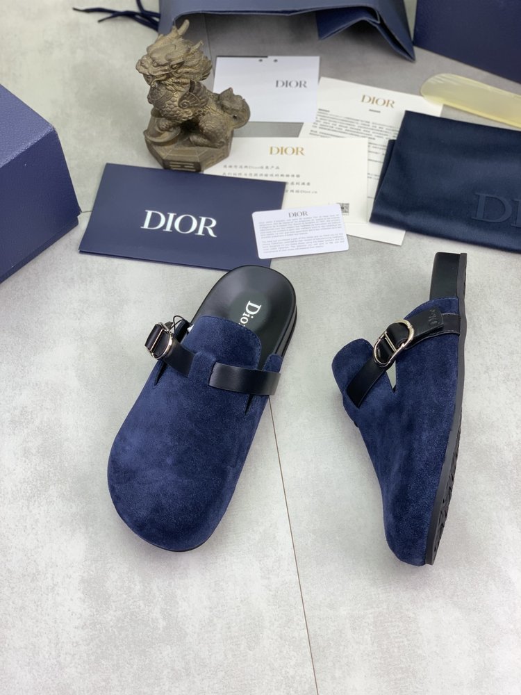 디올 남성 버켄 스타일 반슬리퍼 001-281342