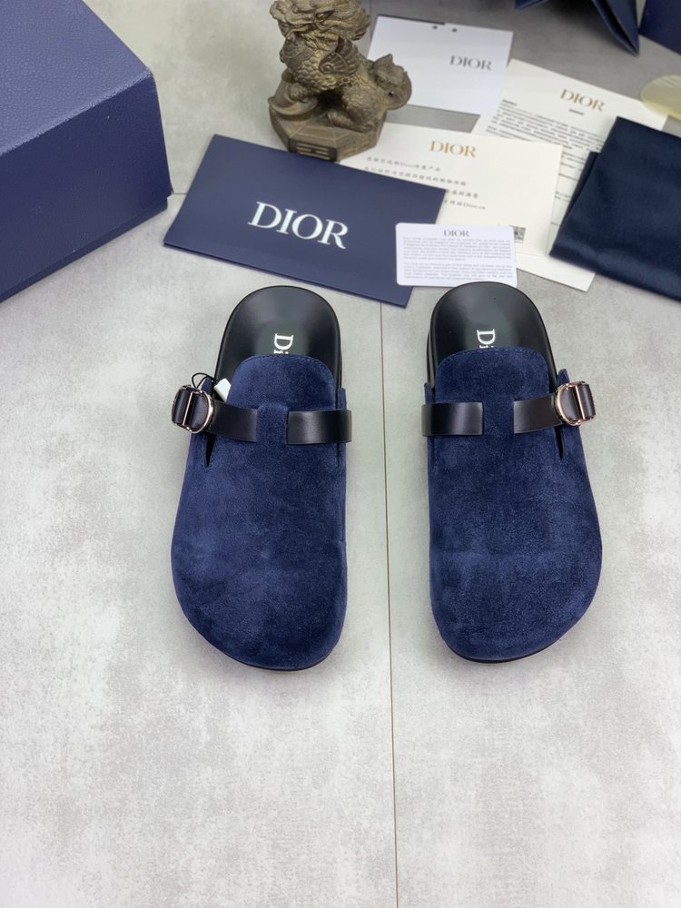 디올 남성 버켄 스타일 반슬리퍼 001-281342