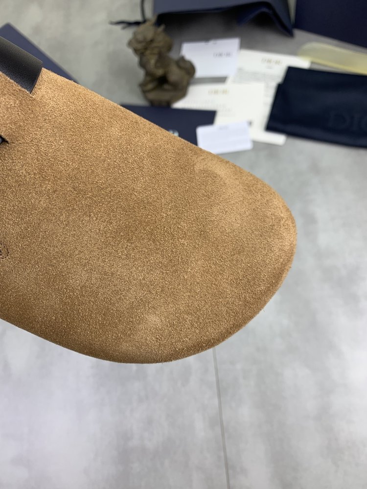 디올 남성 버켄 스타일 캐주얼 반슬리퍼 001-281343