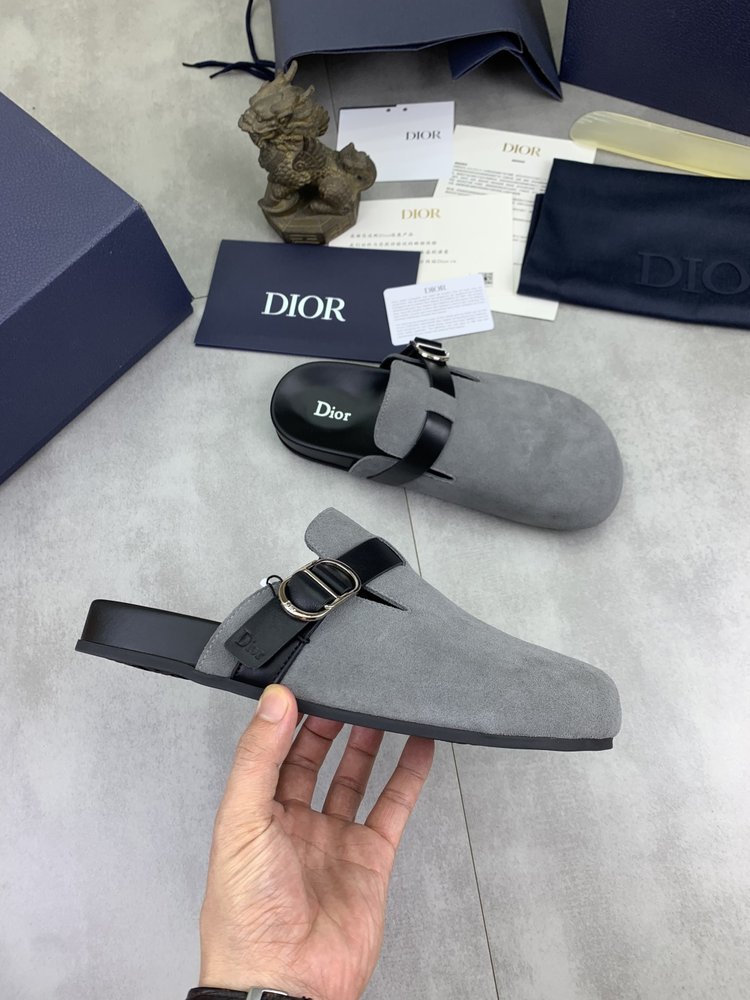 디올 남성 버켄 캐주얼 슬리퍼 001-281345