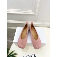 MM6 마르지엘라 타비 발레리나 슈즈 (스웨이드) 001-281355