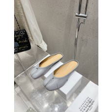 마르지엘라 MM6 주름 분할 발레 슈즈 001-281371