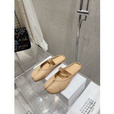 메종 마르지엘라 MM6 주름 발레리나 플랫 001-281380