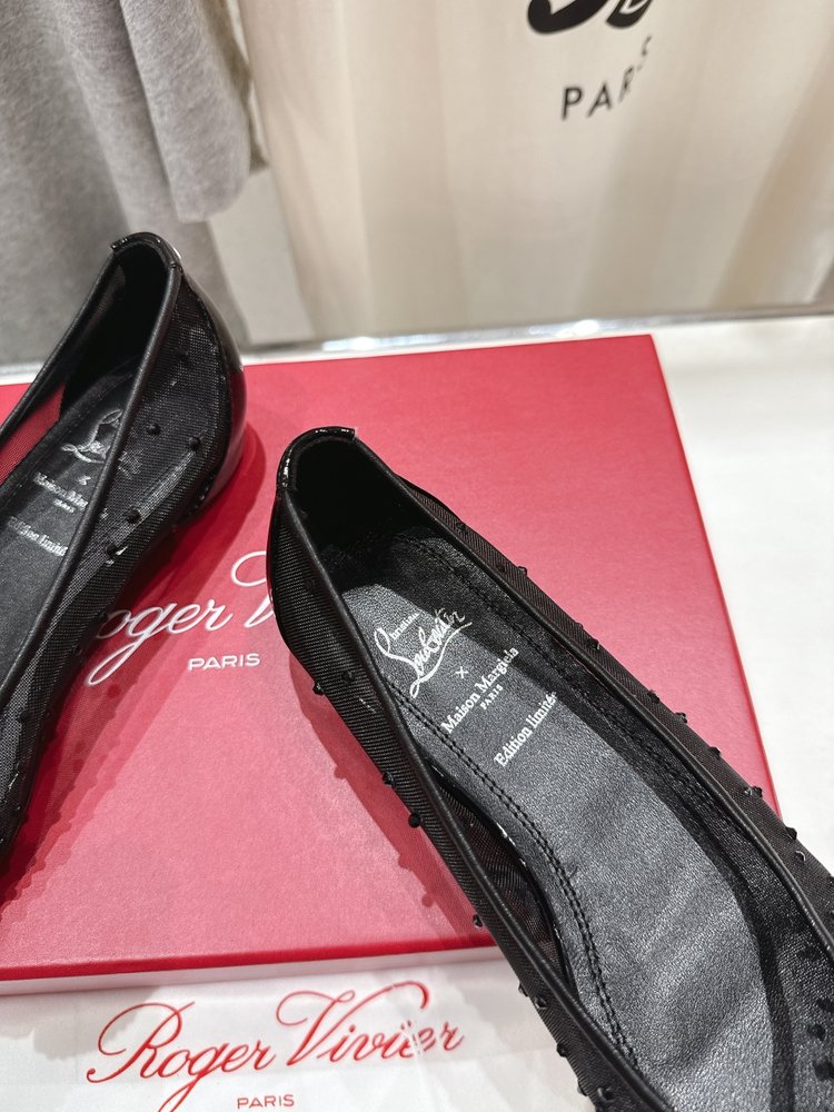 MM6 메종 마르지엘라 x CL 레드솔 스플릿 토우 메 001-281400
