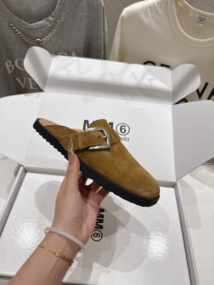 메종 마르지엘라 MM6 뉴 플랫 발가락분리 버켄 반슬리 001-281415