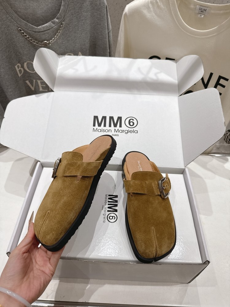 메종 마르지엘라 MM6 뉴 플랫 발가락분리 버켄 반슬리 001-281415